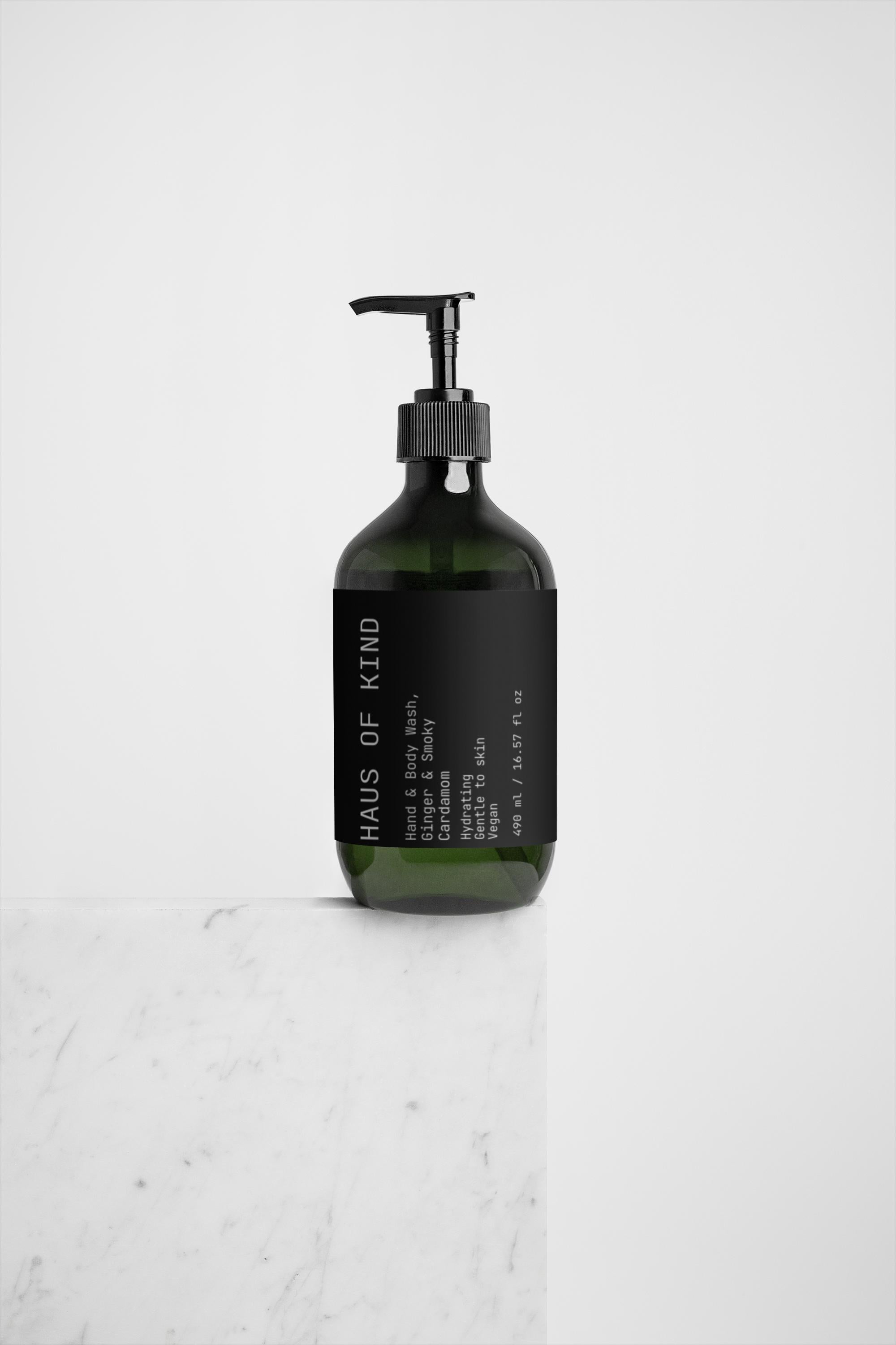 Hand & Body Wash, Ginger & Smoky Cardamom