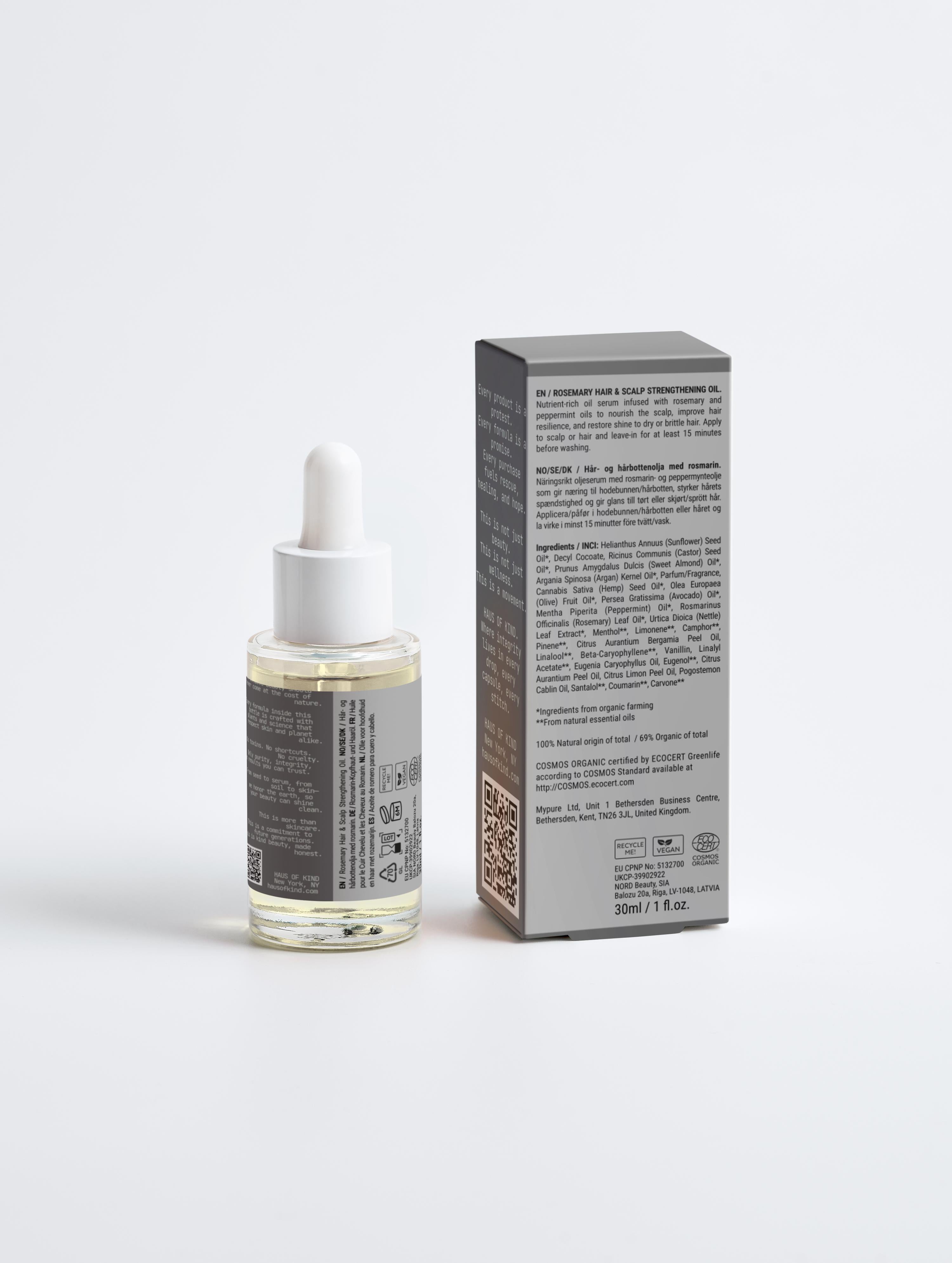 Rosemary Hair & Scalp Strengthening Oil